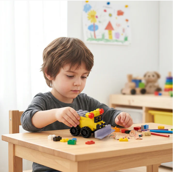 Cute Bulldozer Pencil Sharpener Toy – Fun & Durable Desk Accessory - Image 3