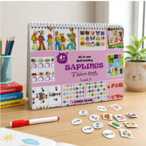 Velcro Activity Book for Kids – Interactive Learning Fun for 4+