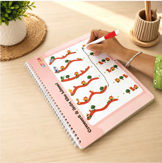 Velcro Activity Book for Kids – Interactive Learning Fun for 4+ - Image 3