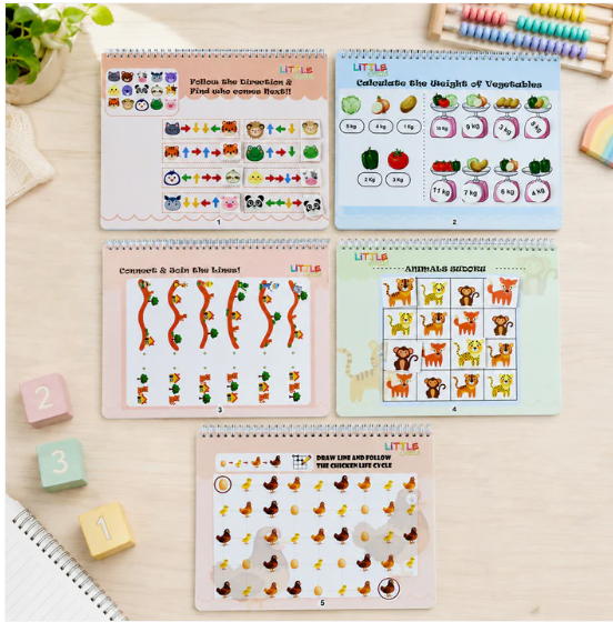 Velcro Activity Book for Kids – Interactive Learning Fun for 4+ - Image 4