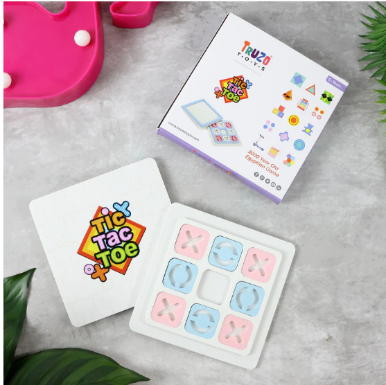 Tic Tac Toe Game for Kids – Portable & Educational Strategy Toy - Image 2