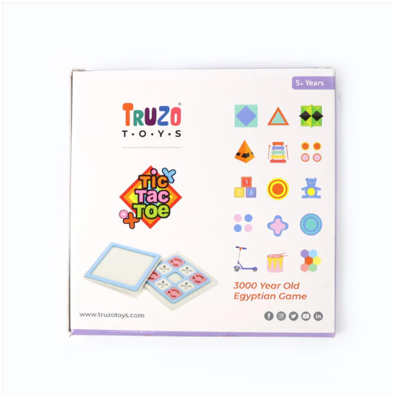 Tic Tac Toe Game for Kids – Portable & Educational Strategy Toy - Image 3