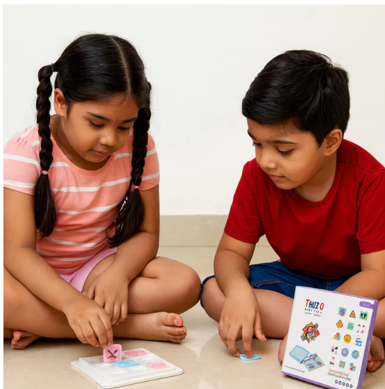 Tic Tac Toe Game for Kids – Portable & Educational Strategy Toy - Image 5