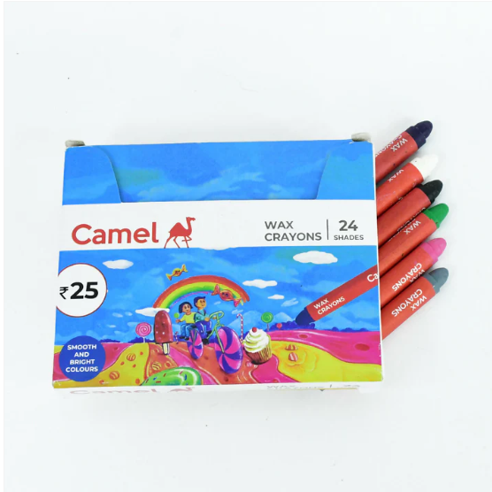 Wax Crayons – 24 Vibrant Smooth Shades for Kids' Creativity - Image 3