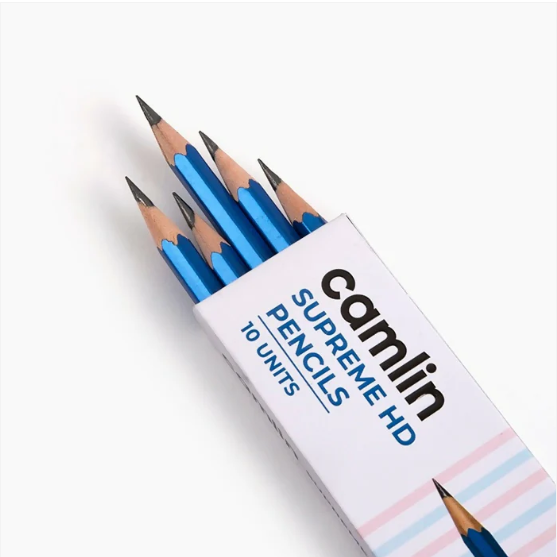 Wooden Pencil with Sharpener & Eraser – Vivid Colors & Smooth Drawing - Image 4