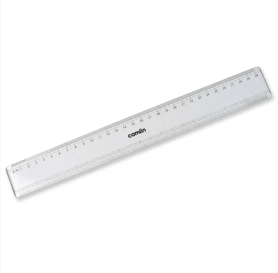 30 cm Transparent Plastic Scale Ruler – Durable & Precise - Image 3