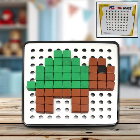 Pixel Cubes Toy – Educational Math & Brain Game for Kids | Dollura