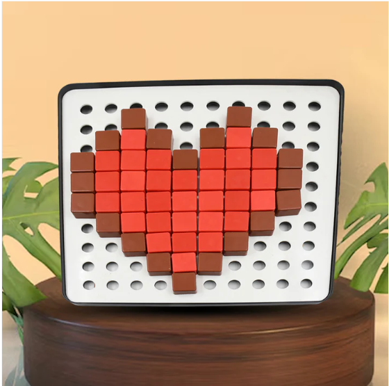 Pixel Cubes Toy – Educational Math & Brain Game for Kids | Dollura - Image 3