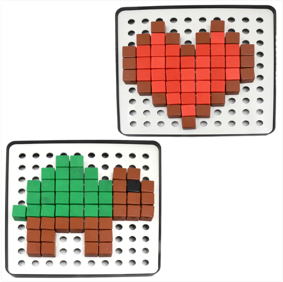 Pixel Cubes Toy – Educational Math & Brain Game for Kids | Dollura - Image 5