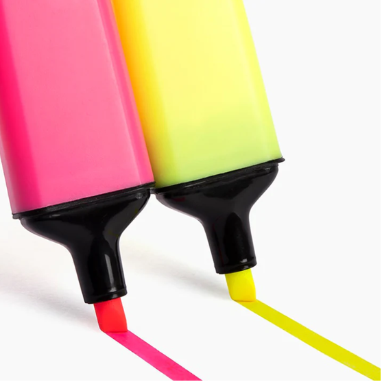 Highlighter Pens Set – 5 Assorted Vibrant Colours for Clear Marking - Image 3