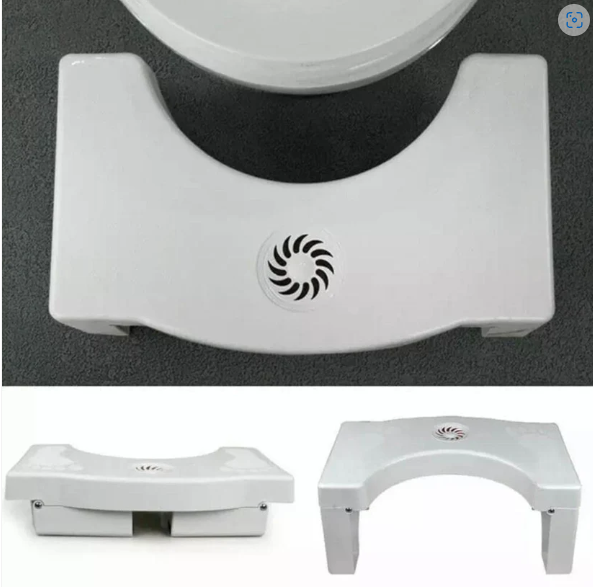 Toilet Squat Stool – Foldable, Non-Slip Bathroom Relief | storenzo