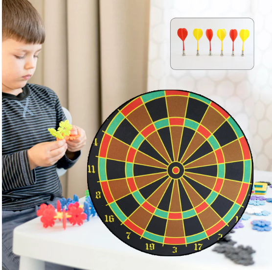 Roll-Up Dartboard Game – Portable Double-Sided Target Mat - Image 2