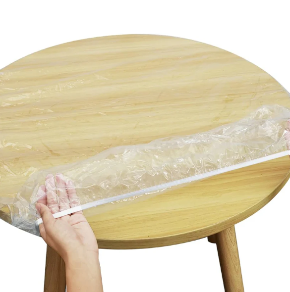 Elastic Table Cover – Waterproof & Round | Tidy Table (10 Pcs)