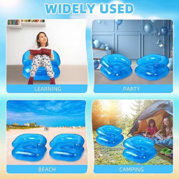 Inflatable Kids Sofa Chair – Portable & Durable Seating | Trekola