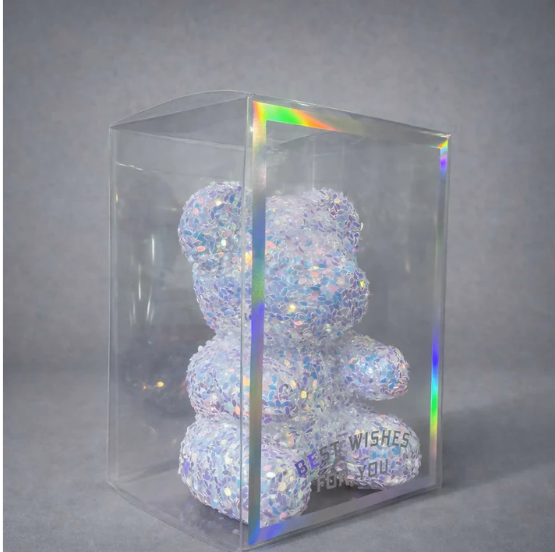 Crystal Glitter Teddy Bear – Perfect Gift & Décor Piece - Image 3