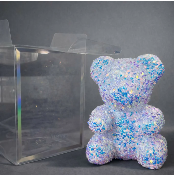 Crystal Glitter Teddy Bear – Perfect Gift & Décor Piece - Image 4