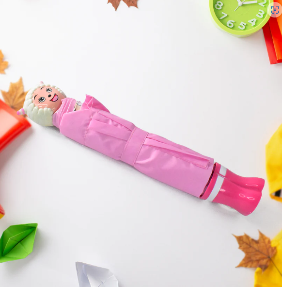 Cartoon Umbrella – UV Protection & Foldable Travel Design | DrizzlePro