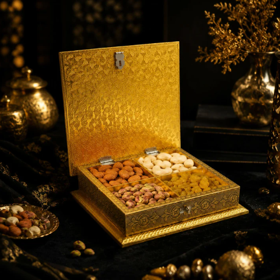 Handicraft German Oxidised Gift Box – Elegant Traditional Design - Image 5