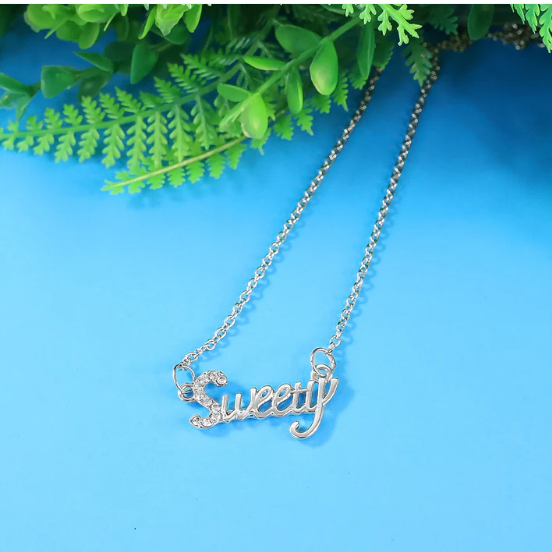 Sweety Pendant Necklace – Lightweight Stainless Steel Jewelry