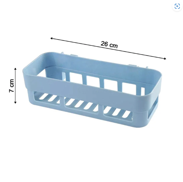 Shower Corner Caddy – Wall-Mounted Suction Shelf | Mist & Relax