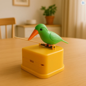 Bird Toothpick Dispenser – Portable Automatic Storage Box