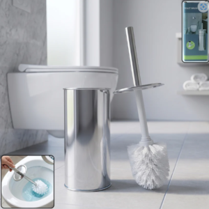 Toilet Cleaning Brush – Durable with Long Handle and Holder