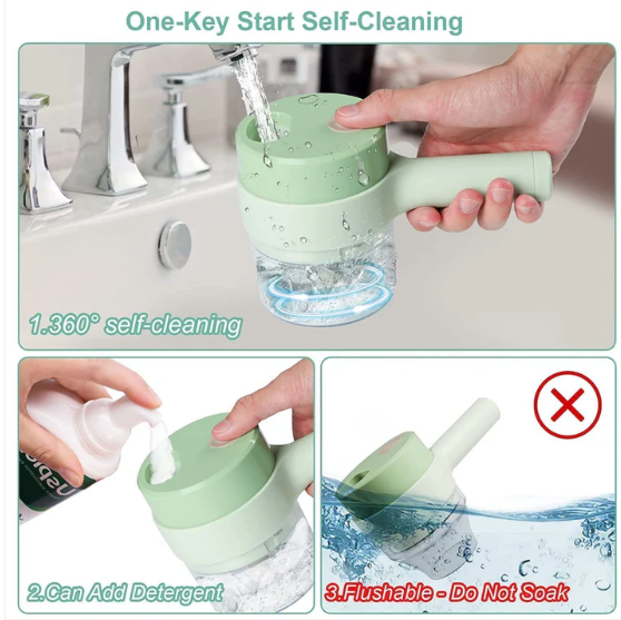 Electric Vegetable Cutter – 4-in-1 Handheld Slicer | Indo Glow - Image 2