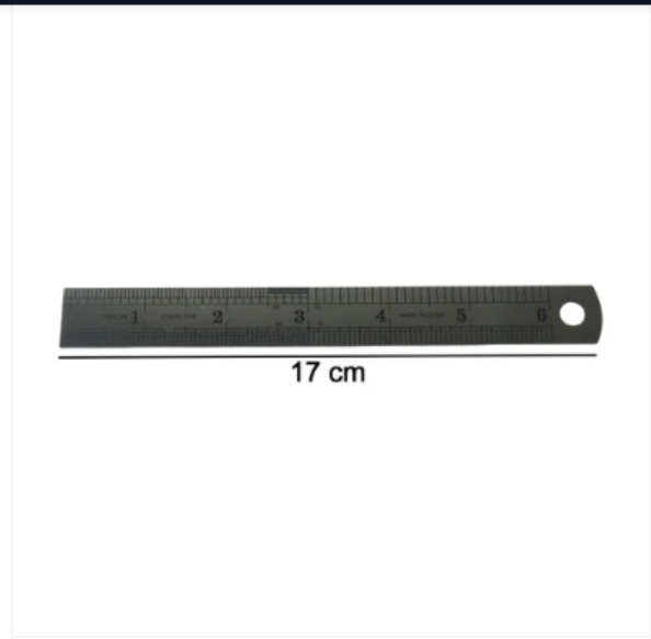 Measuring Ruler – Precision Steel 15 cm with Clear Markings - Image 4