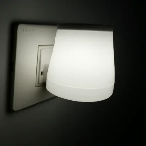 Kapoor Dani – Safe Electric Wooden Camphor Burner & Night Lamp - White