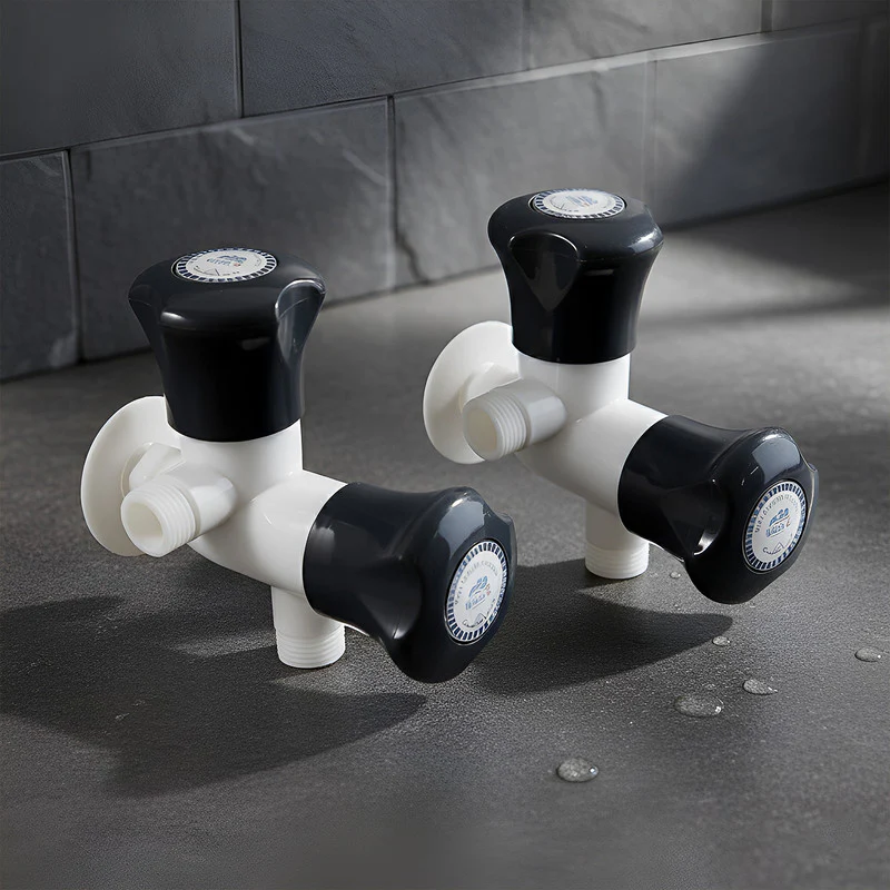 Two-Way Angle Cock Set – Premium Water Flow Control 2Pc