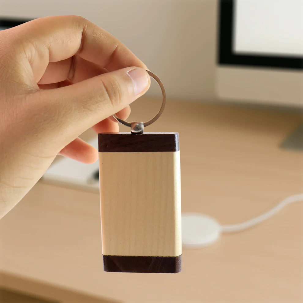 Wooden Keychain