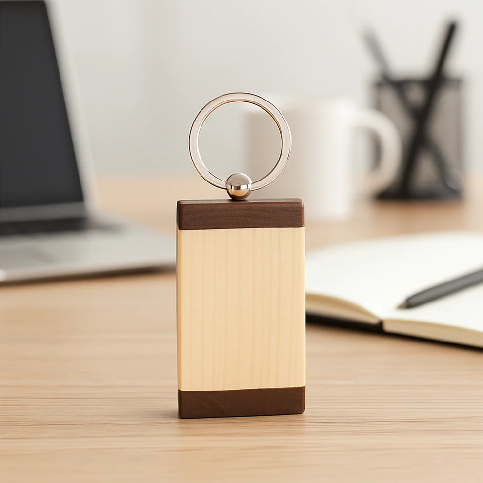 Wooden Keychain