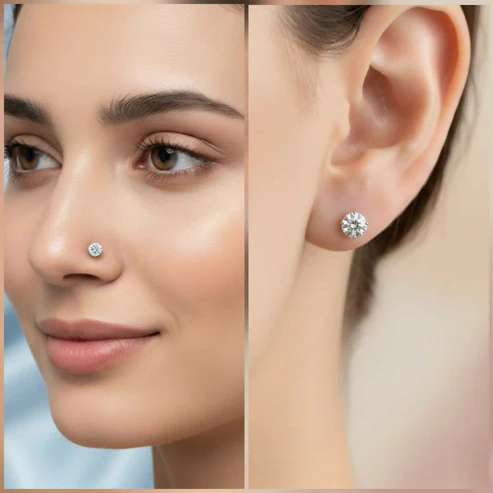 Gold AD Nose Pin Stud Combo Pack – Elegant Daily Wear for Women
