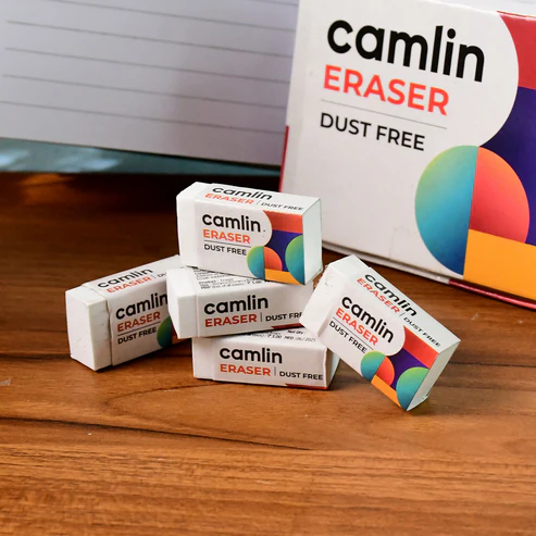 Dust Free Eraser – Clean Erasing, 20 Units Bulk Pack