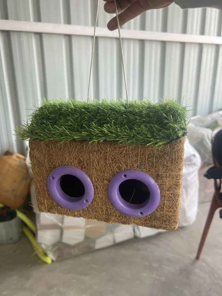 Grass Roof Bird House