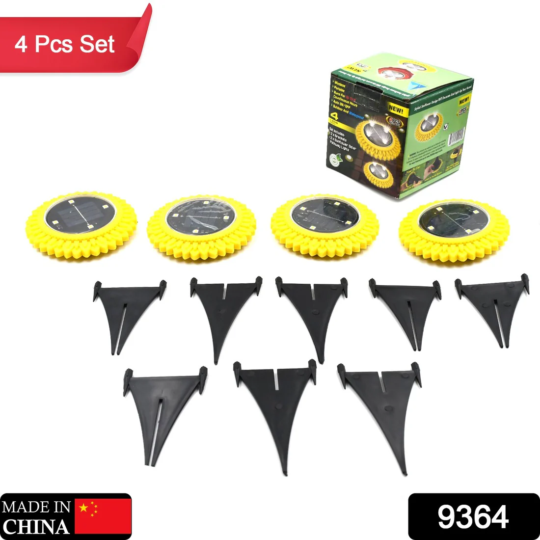 Solar Ground Lights – Waterproof LED Pathway Illumination - Image 2