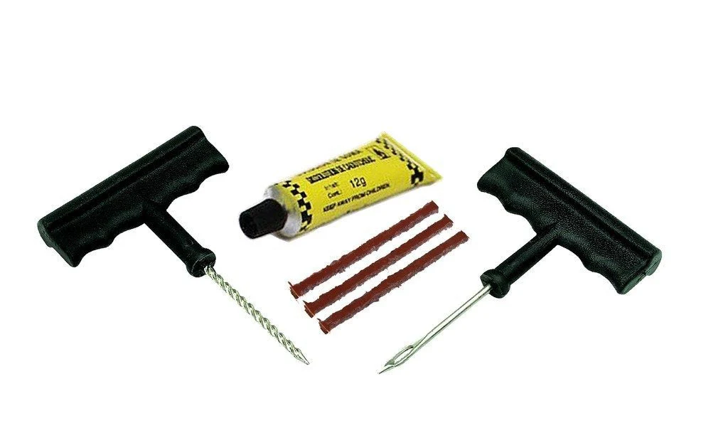 Don't let a flat tyre ruin your journey! This Tubeless Tyre Puncture Repair Kit from RaceVault is your ultimate roadside companion,