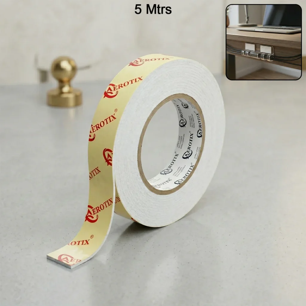 Aerotix Foam Mounting Tape – Strong & Durable 5m Roll