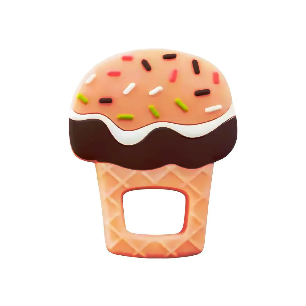 Silicone Baby Teether – Ice Cream Shape for Soothing Gums