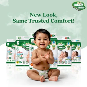 Baby Diaper Pants – Ultra Dry, Leakproof & Comfortable for Active Babies - Small 10