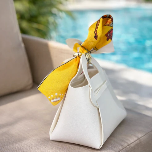White Handbag