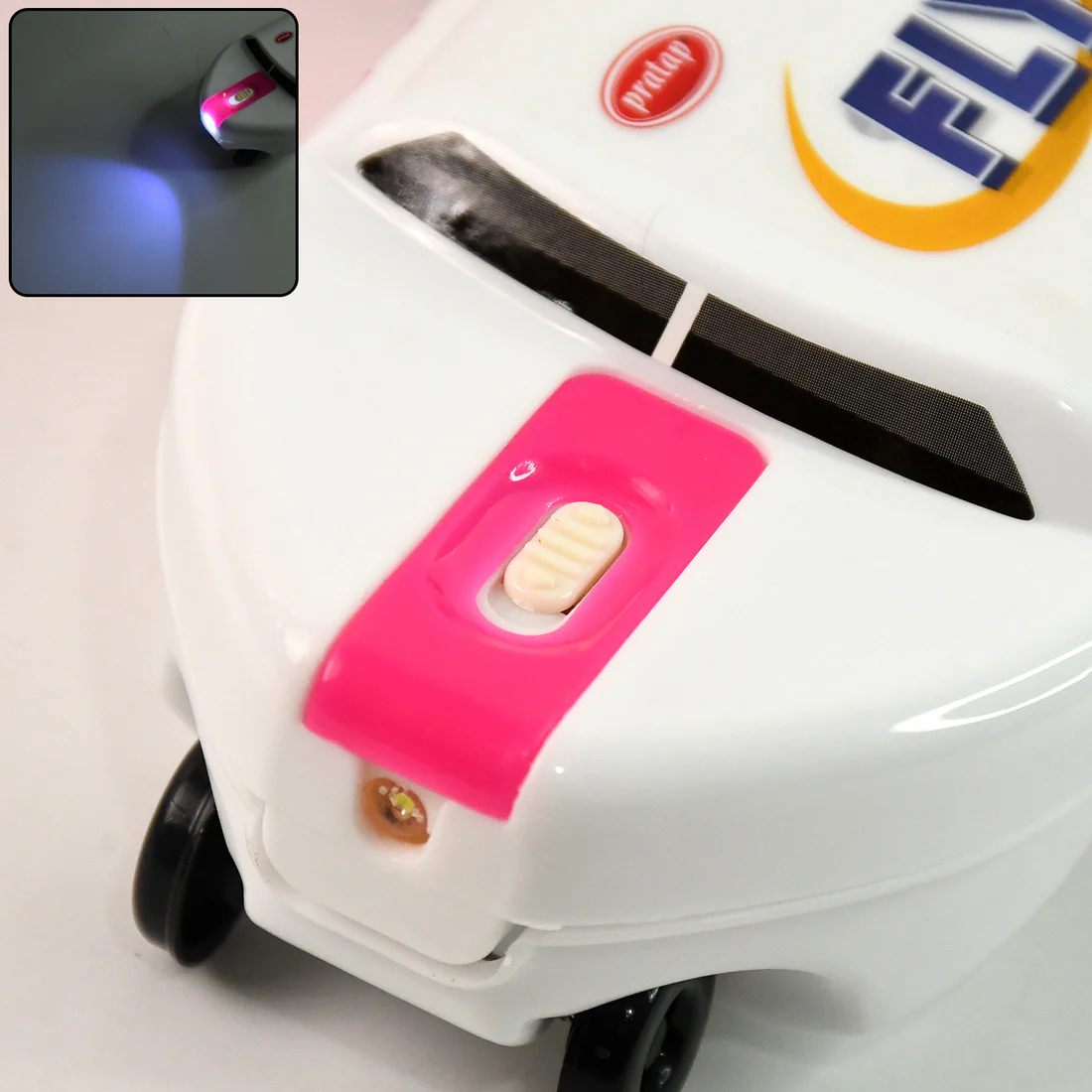 Airplane Pencil Box – LED Light & Sharpener