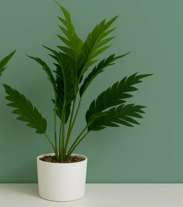 Artificial Palm Leaf Plant – Realistic Greenery for Modern Decor - Image 3