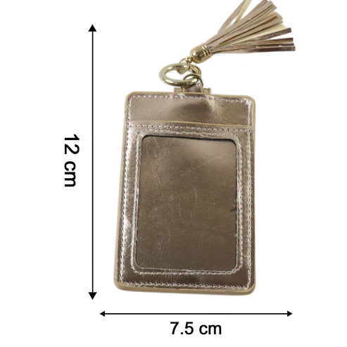 PU Leather Card Holder Wallet – Compact & Secure with ID Window