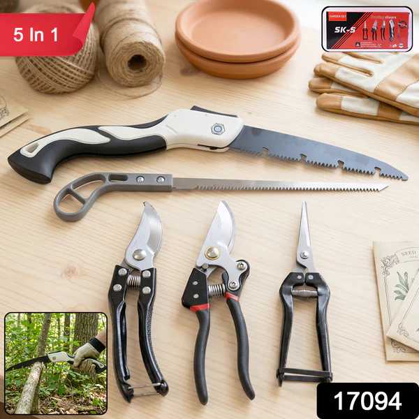 5 in 1 Gardening Tool Kit – Complete Garden Cutting Set for Gardeners - Image 2