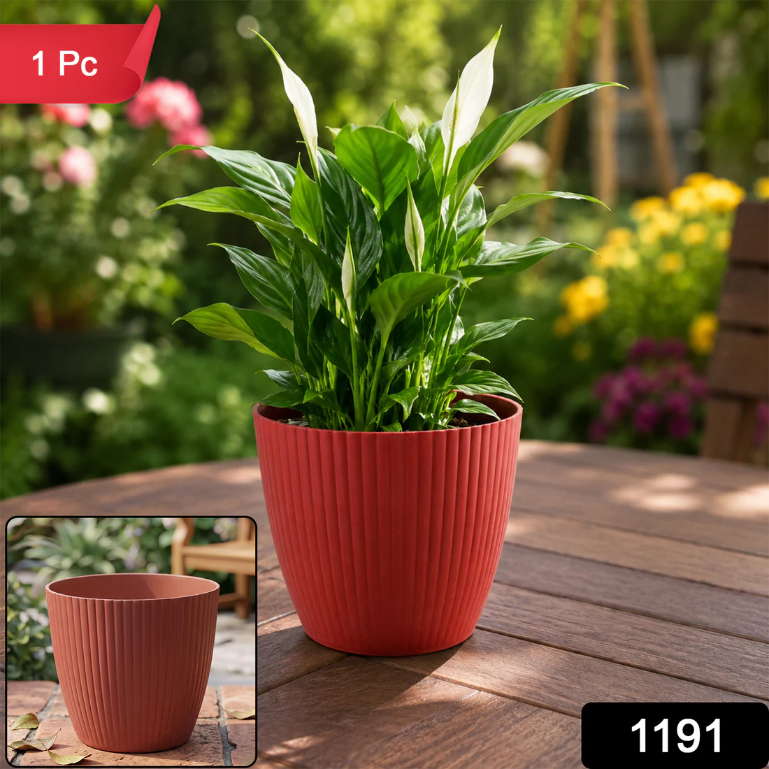 Plastic Flower Pots – Durable Round Planters for Home & Garden | Plant Edge - Image 4