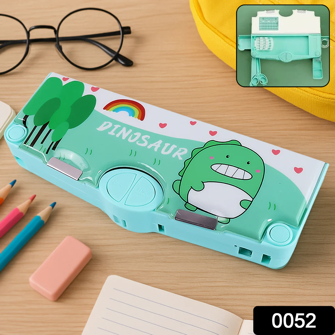 Magnetic Pencil Box – Space Theme & Multifunctional